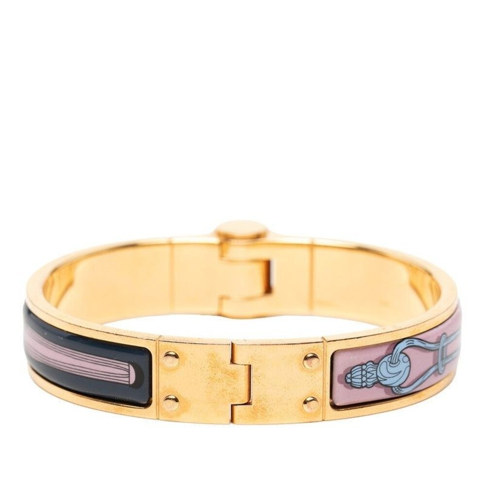 Hermes Charniere PM Bangle Plated Multicolor
